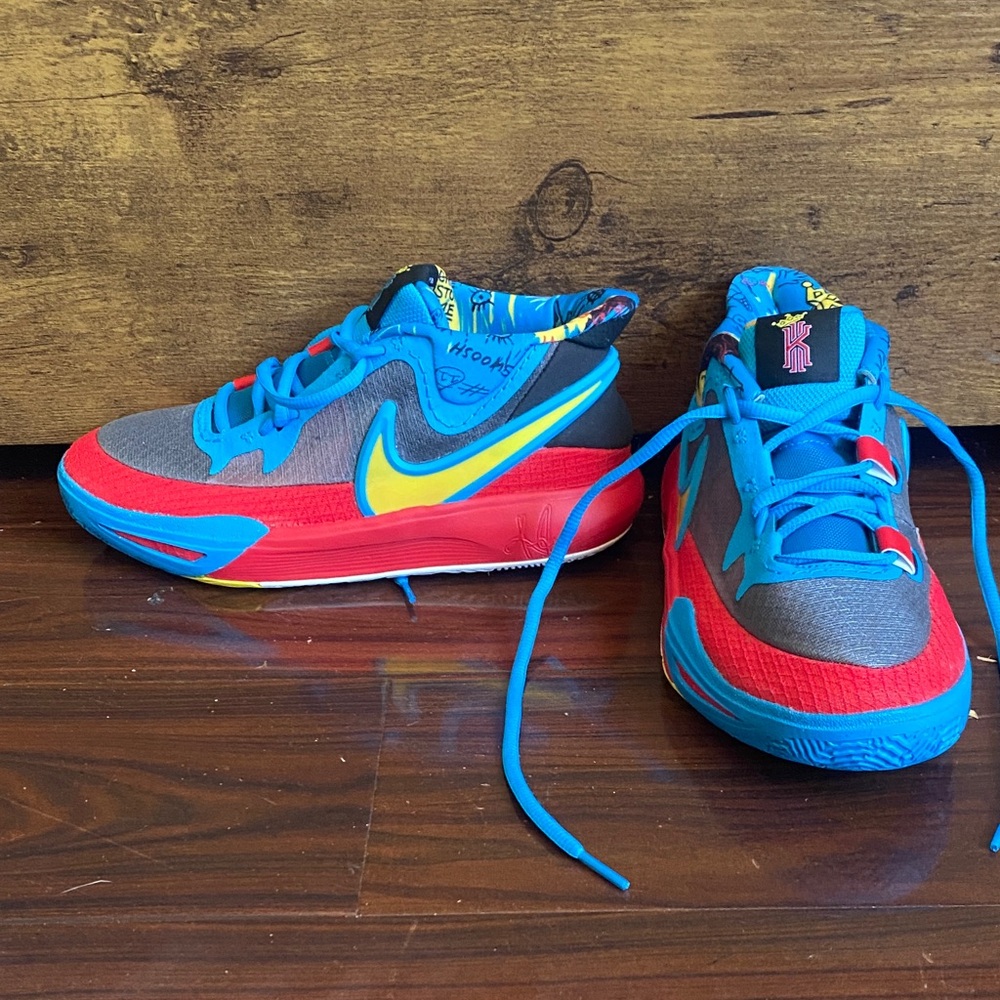 Nike Kids' Red and Blue Sneakers